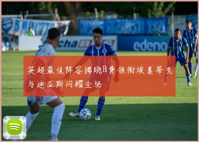 英超最佳阵容揭晓B费领衔埃基蒂克与迪亚斯闪耀全场
